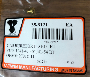 LINKERT FIXED JET .052